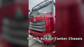 SINOTRUK HOWO 6x4 Cysterna na olej 371 KM Wydajne ciągnięcie