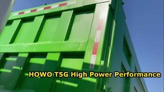 Wywrotka HOWO T5G 340 KM Mocna, niezawodna wydajność