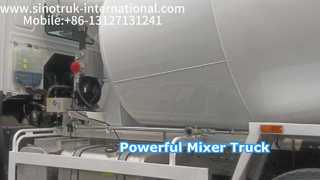 Betonomieszarka Sinotruk Howo o mocy 371 KM 10-20CBM